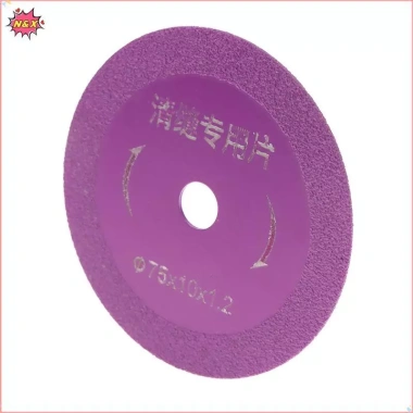 Đĩa cắt N X 75mm cưa thủy tinh ngọc pha lê, bánh xe đặc biệt cho gạch men, máy mài góc, giá 89.210₫ 7