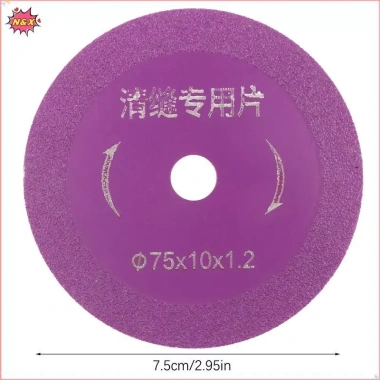 Đĩa cắt N X 75mm cưa thủy tinh ngọc pha lê, bánh xe đặc biệt cho gạch men, máy mài góc, giá 89.210₫ 9