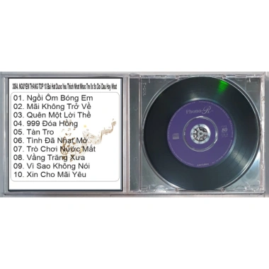 Đĩa CD 3.054 Nguyên Thăng - Top 10 Bài Hát Nhạc Trẻ 8x9x Đôi Đầu Hay Nhất - Giá chỉ 25.000 VND