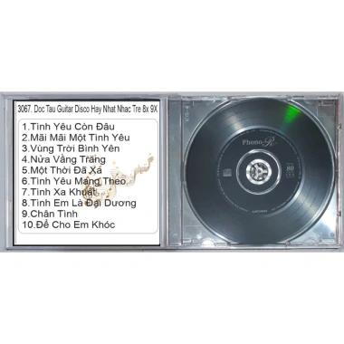 Đĩa CD 3.067 Doc Tau Guitar Disco Nhạc Trẻ 8x9x - Tinh Ngu chất lượng cao, giá chỉ 25.000đ 9