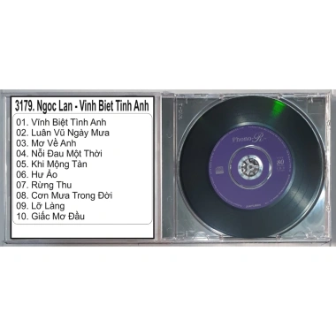 Đĩa CD 3.179 Ngoc Lan - Vinh Biệt Tinh Anh, Chất lượng cao, Giá chỉ 25.000 VNĐ 5