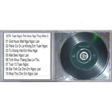 Đĩa CD 3.276 Tuan Ngoc - Ngô Thủy Miên 2: Nhạc Trữ Tình Chất Lượng Cao 28.000đ 9 Đĩa CD 3.276 Tuan Ngoc - Ngô Thủy Miên 2: Nhạc Trữ Tình Chất Lượng Cao 28.000đ 9