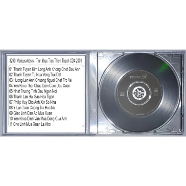 Đĩa CD 3.290 Various Artists - Tinh khúc Trần Thiên Thanh CD4 2.001 chất lượng cao, giá ưu đãi 28.000 VND 5 Đĩa CD 3.290 Various Artists - Tinh khúc Trần Thiên Thanh CD4 2.001 chất lượng cao, giá ưu đãi 28.000 VND 5
