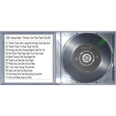 Đĩa CD 3.290 Various Artists - Tinh khúc Trần Thiên Thanh CD4 2.001 chất lượng cao, giá ưu đãi 28.000 VND 9 Đĩa CD 3.290 Various Artists - Tinh khúc Trần Thiên Thanh CD4 2.001 chất lượng cao, giá ưu đãi 28.000 VND 9