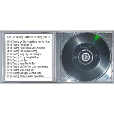 Đĩa CD 3.295 Vo Thuong Guitar Vol 09 - Tiếng Dân Tội, Cao Cấp, Giá 28.000 VNĐ