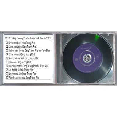 Đĩa CD 3.310 Dang Truong Phat Dinh Mệnh Buồn 2.006 Chất Lượng Cao Giá 27.160 VND