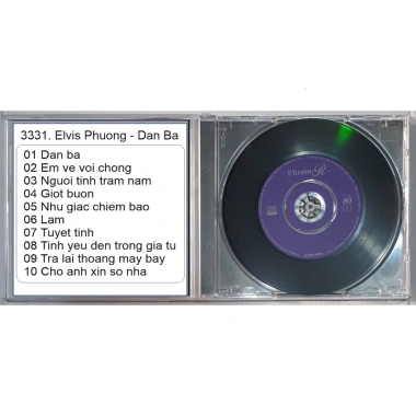 Đĩa CD 3.331 Elvis Phuong Dan Ba chất lượng cao giảm giá 28.000 VND, giá gốc 36.120 VND