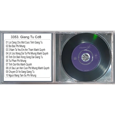 Đĩa CD 3.353 Giang Tu CD8 chất lượng cao - Giá ưu đãi 28.000 VNĐ