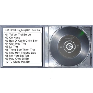 Đĩa CD 3.369 Khanh Ha Tiếng Sao Thiên Thái chất lượng cao, giá chỉ 28.000₫ 5 Đĩa CD 3.369 Khanh Ha Tiếng Sao Thiên Thái chất lượng cao, giá chỉ 28.000₫ 5