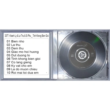 Đĩa CD 3.377 Khanh Ly, Lê Thu, Si Phú – Tinh Không Biên Giới chất lượng cao, 28.000₫ 5