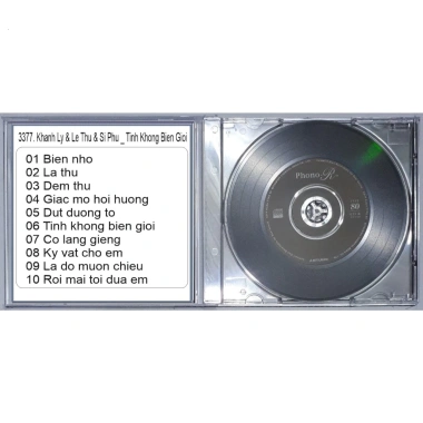Đĩa CD 3.377 Khanh Ly, Lê Thu, Si Phú – Tinh Không Biên Giới chất lượng cao, 28.000₫ 9