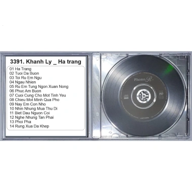 Đĩa CD 3.391 Khanh Ly Ha Trang chất lượng cao, giá chỉ 28.000 VND giảm mạnh 5
