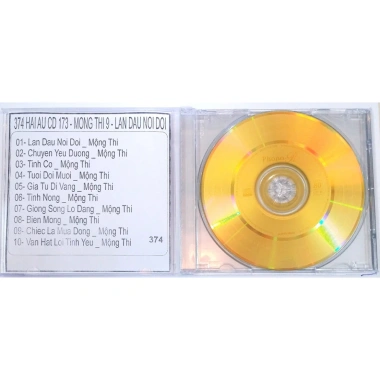 Đĩa CD 374 - Hai Au CD 173, Mông Thị 9, Lân Đầu Nối Đôi - Chất Lượng Cao, Giảm còn 25.000đ (giá gốc 32.500đ) 5 Đĩa CD 374 - Hai Au CD 173, Mông Thị 9, Lân Đầu Nối Đôi - Chất Lượng Cao, Giảm còn 25.000đ (giá gốc 32.500đ) 5