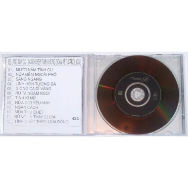 Đĩa CD 433 Lang Van CD 048 Chuyện Tình Không Đoàn Kết - Carol Kim, chất lượng cao, giảm còn 25.000 VND
