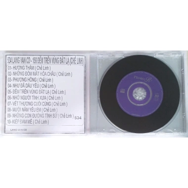 Đĩa CD 534 LANG VAN CD 156 Đêm Vùng Đất Lá (Che Linh) - Chất Lượng, Giá 25.000đ Đĩa CD 534 LANG VAN CD 156 Đêm Vùng Đất Lá (Che Linh) - Chất Lượng, Giá 25.000đ