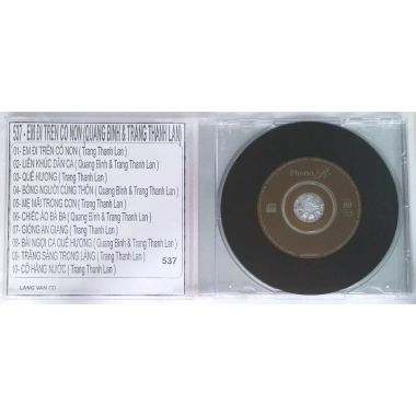 Đĩa CD 537 Lang Van 159 em, chất lượng cao, giá giảm 30% chỉ 25.000₫ - Quang Bình & Trang Thanh Lan 2