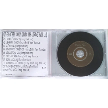 Đĩa CD 537 Lang Van 159 em, chất lượng cao, giá giảm 30% chỉ 25.000₫ - Quang Bình & Trang Thanh Lan 4