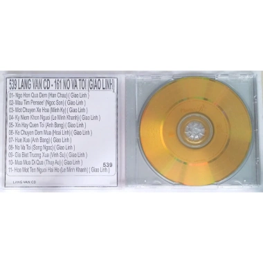 Đĩa CD 539 - Lang Van CD 161 nốt & tỏi (giao linh) - Chất lượng cao, chỉ 25.000₫ 2