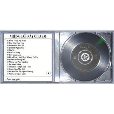 Đĩa CD Những Lời Này Cho Em Đan Nguyên 2.008 – Chất Lượng Cao, Giá ưu đãi 25.000 VNĐ