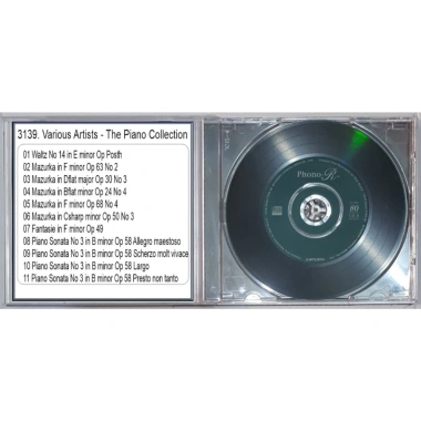 Đĩa CD Piano 3.139 - Chopin Mazurkas, Waltz, Fantasie, Sonata No3, Giá 25.000đ