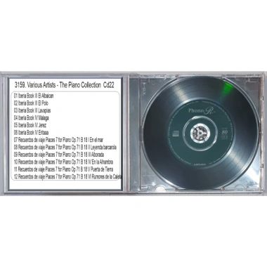 Đĩa CD The Piano Collection CD22 Iberia Sách 3-4 Recuerdos de viaje - Giá 25.000₫