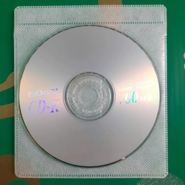 Đĩa CD trắng Sony ghi audio chất lượng cao, giá chỉ 20.000₫, sản xuất Đài Loan 2