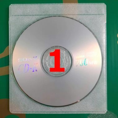Đĩa CD trắng Sony ghi audio chất lượng cao, giá chỉ 20.000₫, sản xuất Đài Loan 3