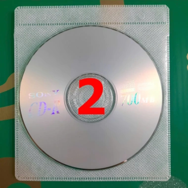 Đĩa CD trắng Sony ghi audio chất lượng cao, giá chỉ 20.000₫, sản xuất Đài Loan 4