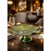 Đĩa Chân Bồng Thủy Tinh Vân Lưới 24/29cm CRISTA HOME 5 màu - Giá chỉ 375.000đ 10