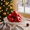 Đĩa chân bông vân lưới 24cm Crista Home cao cấp - Giá ưu đãi 375.000đ