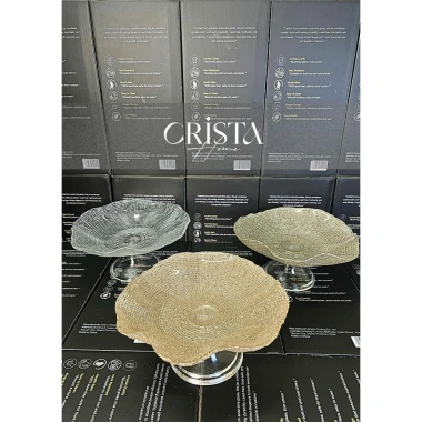 Đĩa chân bông vân lưới 24cm Crista Home cao cấp - Giá ưu đãi 375.000đ 5 Đĩa chân bông vân lưới 24cm Crista Home cao cấp - Giá ưu đãi 375.000đ 5