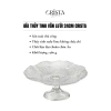 Đĩa chân bông vân lưới 24cm Crista Home cao cấp - Giá ưu đãi 375.000đ 6