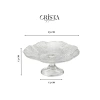Đĩa chân bông vân lưới 29cm Crista Home MS60.219 – Cao cấp, Giá ưu đãi 469k 9