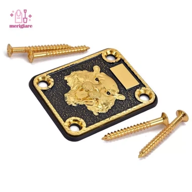 Đĩa cổ Guitar điện vàng độc đáo kèm ốc vít, bộ đệm 64,5x51,5mm - 163.900đ