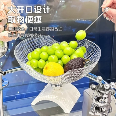 Đĩa Đựng Hoa Quả Kim Cương - Bày Hoa Quả, Bánh Kẹo Tết 2.025, Giá 84,888 VND