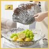 Đĩa Đựng Hoa Quả Nhựa Cao Cấp Hanmala Decor - Thiết Kế Uốn Lượn Sang Trọng, An Toàn Thực Phẩm, Giá 44.799₫ 7