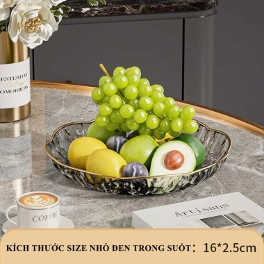 Đĩa Đựng Trái Cây Cao Cấp - Khay Hoa Quả Sang Trọng, Trang Trí Bánh Kẹo, 38.600₫ 10