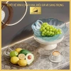 Đĩa Đựng Trái Cây Nhựa 20-23cm Vàng/Bạc - Đĩa Hoa Quả Hanmala Decor, Trang Trí Tiệc 39.000₫ 5