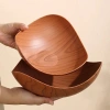 Đĩa Đựng Trái Cây Vân Gỗ Bibabibo - Trang Trí Phòng Khách Sang Trọng, Giá 55k 9