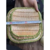 Đĩa giả mây tre đan nhựa cao cấp, có chân đế đựng hoa quả - Giá chỉ 25.000₫ 4