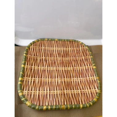 Dĩa giả tre vuông Vinh Cơ - Đa năng cho quán ăn, đựng bún đậu, cá viên, trái cây, giảm giá 38.000₫ 2 Dĩa giả tre vuông Vinh Cơ - Đa năng cho quán ăn, đựng bún đậu, cá viên, trái cây, giảm giá 38.000₫ 2