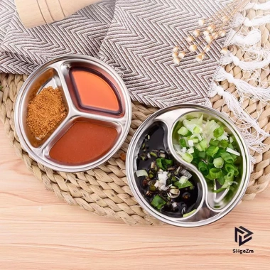 Đĩa Gia Vị Thép Không Gỉ SHgeZm - Đĩa Nước Sốt và Bát Ăn, Giá 32.230₫ (Giảm 17%)