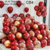 Đĩa giấy dùng một lần đỏ sang trọng cho tiệc cưới, lễ đính hôn, trái cây khô & kẹo - giảm giá 35k 3