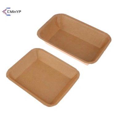 Đĩa Giấy Vuông 10 Đĩa Cminyp - Bộ Đồ Ăn Tiệc Cưới Sinh Nhật Tráng Miệng - 49.720 VND 2