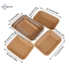 Đĩa Giấy Vuông 10 Đĩa Cminyp - Bộ Đồ Ăn Tiệc Cưới Sinh Nhật Tráng Miệng - 49.720 VND 6