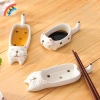 Đĩa gốm sứ mini hình mèo, tay cầm, dùng cho pesto, mù tạt, sốt cà chua - phù hợp nhà hàng gia đình 8
