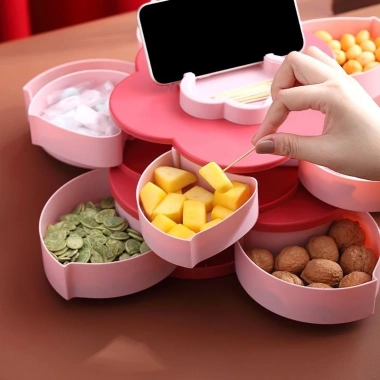 Đĩa hạt dưa Châu Âu, hộp kẹo lưới xoay cánh hoa – trang trí phòng khách năm mới 164k Đĩa hạt dưa Châu Âu, hộp kẹo lưới xoay cánh hoa – trang trí phòng khách năm mới 164k