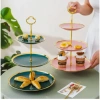 Đĩa hoa quả 3 tầng đủ màu - Đựng bánh kẹo Tết, Giá chỉ 249.000₫ 2