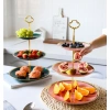 Đĩa hoa quả 3 tầng đủ màu - Đựng bánh kẹo Tết, Giá chỉ 249.000₫ 5