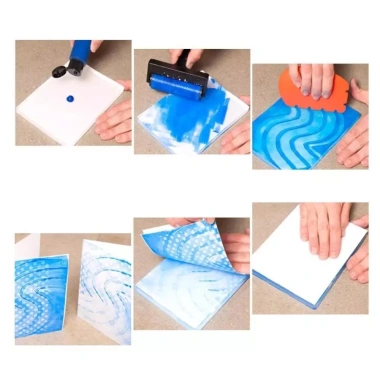 Đĩa In Gel LTBLBY – Tấm Silicone Monoprinting Tái Sử Dụng, Phù hợp cho Thêu Sò Nghệ Thuật, Giá chỉ 111.980₫